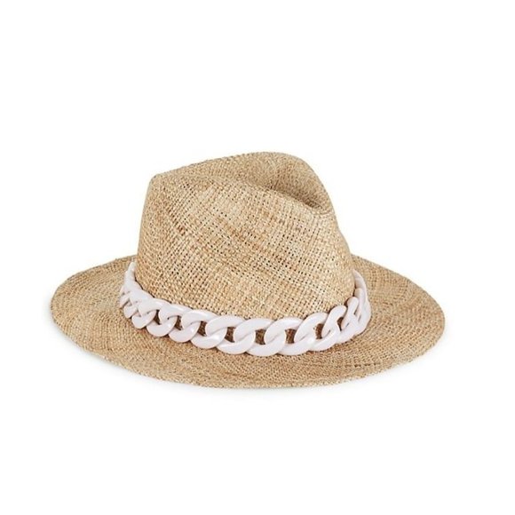 Eugenia Kim Lillian Fedora Straw Hat Pom Pom One Size Eugenia Kim \ main image 4
